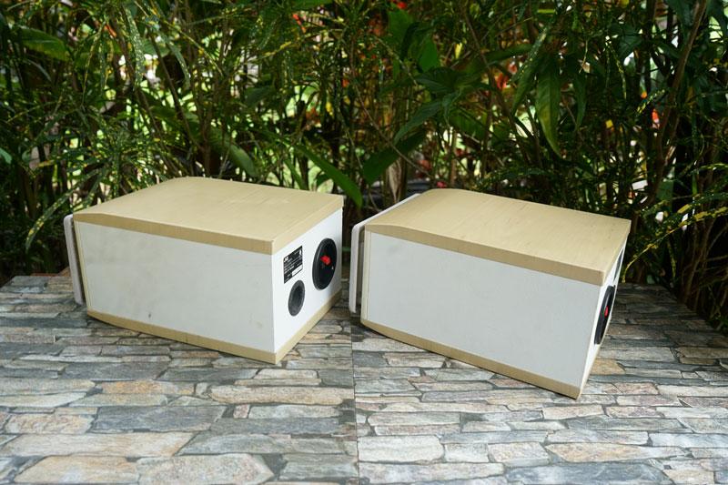 ลำโพง JVC-SP-EXS1-M กรวยไม้ (ตู้ขาว) -เล็กพริกขี้หนู