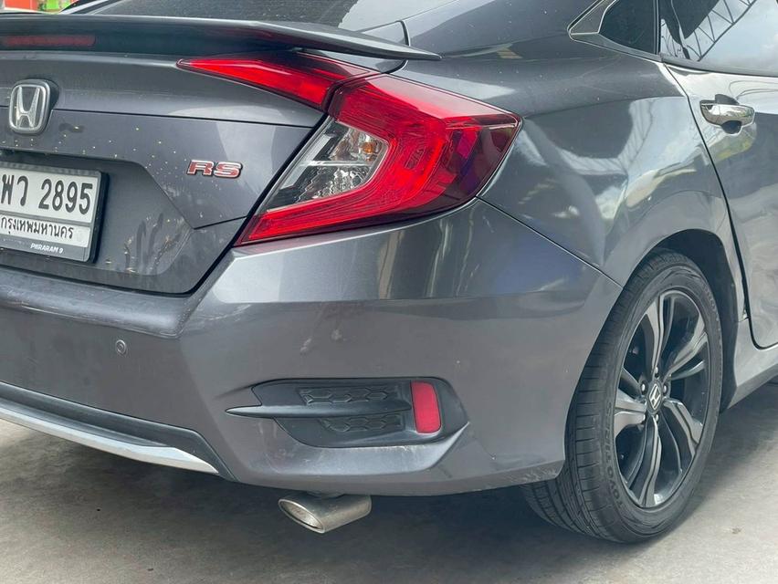 HONDA CIVIC FC  1.5 RS TURBO (MNC)  TOP  ปี 2019 สีเทา  เกียรออโต้  6