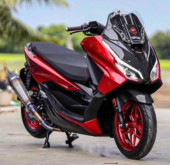 ปล่อย Honda Forza 350 ปี 2023 สีแดง 3