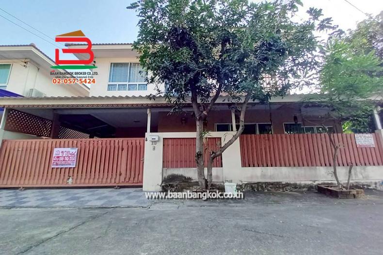 บ้านเดี่ยว หมู่บ้านอรุณวรรณ 4 (ใกล้สำนักงานเขตคลองสามวา) เนื้อที่ 41.4 ตรว. แขวงบางชัน เขตคลองสามวา 1