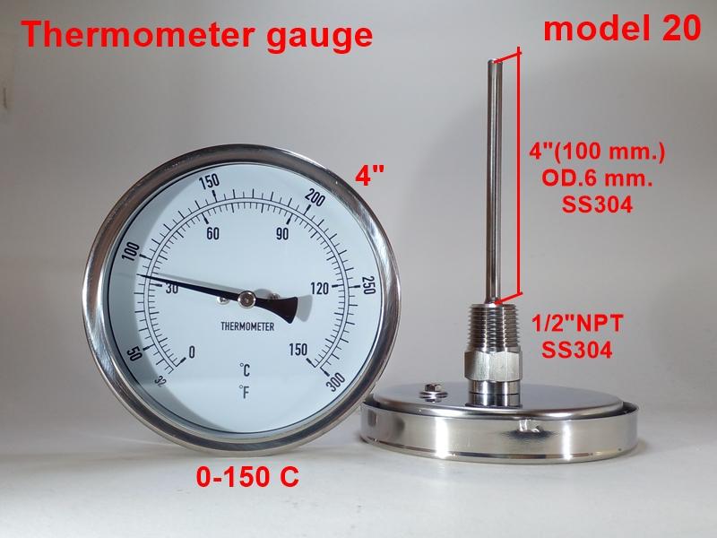 Temp. Gauge , Thermometer Gauge  มีสต็อกในไทย  เปิดใบกำกับภาษีได้ พร้อมส่งด่วน รูปที่ 11