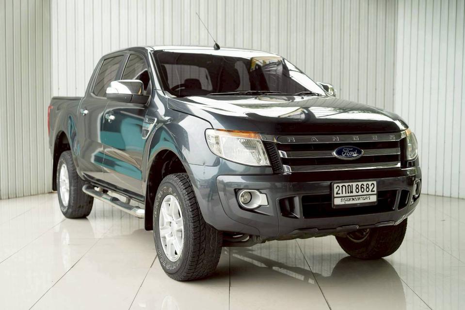 FORD RANGER 2.2 XLT ปี 2013 สีเทา โฉม HI-RIDER DOUBLE CAB รูปย่อยที่ 3