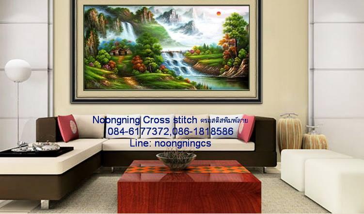 ร้าน Noongning Cross stitch ครอสติสพิมพ์ลาย จำหน่ายอุปกรณ์ครอสติส ภาพติดเพชร1767 2