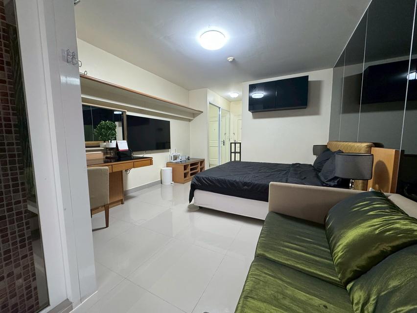 ⚡️ i-house พระราม9 - เอกมัย low rise ห้องสตูดิโอ 9,000 บาท เตียง6ฟุต ชั้น 2 ฟรี Wi-Fi ⚡️ 7