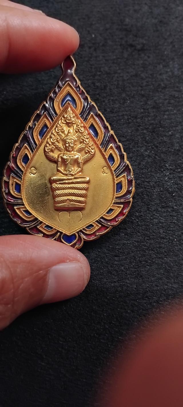 พระบ้านเก็บเก่า เหรียญพระยศปู่ทิมเก็บเก่าลงยา 6
