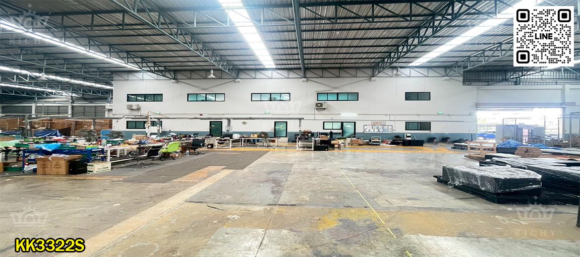 โรงงานสภาพใหม่ พร้อมใบ รง.4 แบตเตอรี่ เกือบ 3 ไร่ พื้นที่ใช้สอย 2,500 ตร.ม. พื้น Epoxy ทำเลดีเดินทางง่าย ใกล้พุทธสาคร เพียง 2 นาที - KK3322S 5