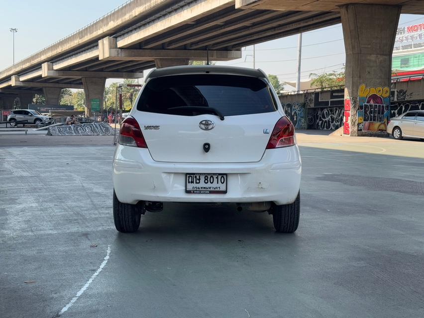 ขายรถ Toyota Yaris 1.5E ปี 2009 สีขาว เกียร์ออโต้ 5