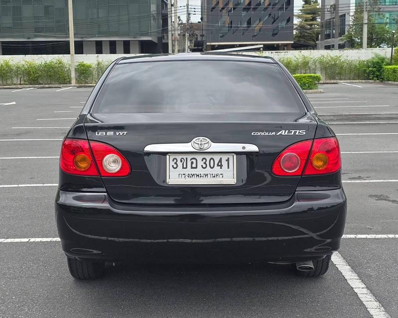 (แจ้งรหัสรถ QT3041) Toyota Altis หน้าหมู 1.6 E เกียร์ Auto เบนซิน ปี2003 รูปย่อยที่ 3