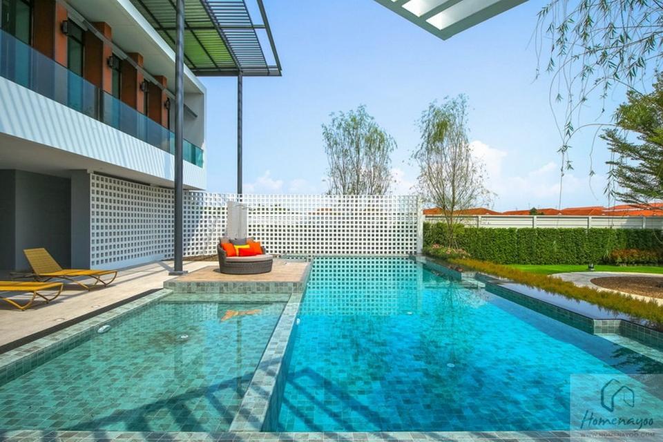 บ้านเดี่ยวแปลงมุมให้เช่า 56 ตร.วา โครงการ เดอะ ริคโค้ เรสซิเดนซ์ วงแหวน-หทัยราษฎร์ ใกล้ตลาดมารวย 11