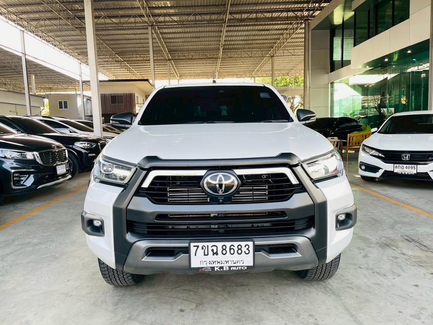 TOYOTA HILUX REVO2.4ROCCO PRERUNNER AUTO 2WD ปี22จด23 สีขาว มือแรก ดูรถได้ที่ตลิ่งชัน กทม.ไมล์แท้ 56,xxxกม.เครื่องดีเซล 2,400cc.ขับ2 พวงมาลัยเพาเวอร์M รูปที่ 4