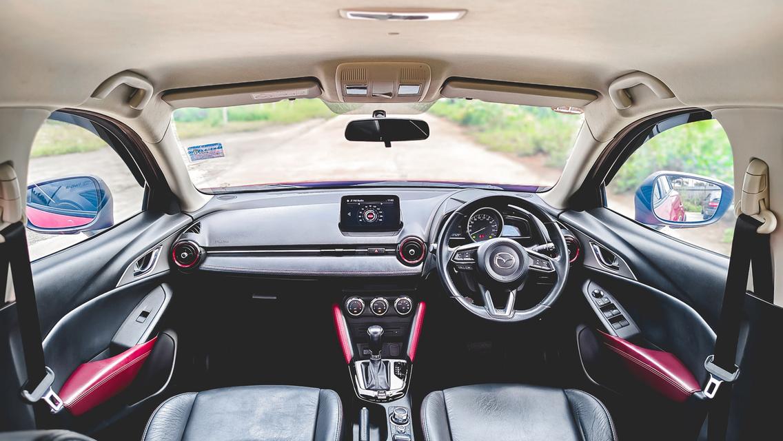 MAZDA CX-3 2.0 C ปี 2017 จด 2018รถบ้าน มือเดียว สีแดง สวยพร้อมใช้ ❤️ รูปที่ 9