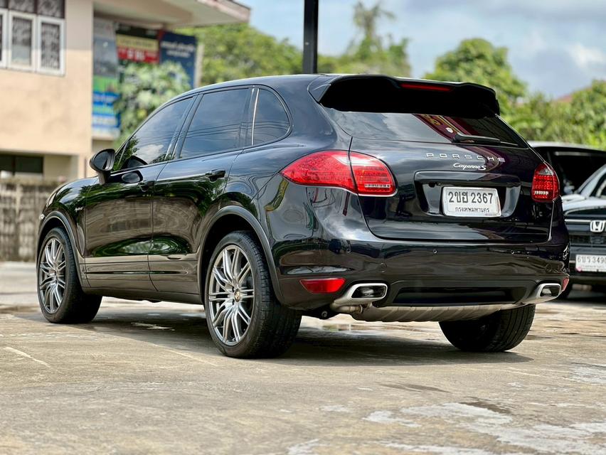 ปี 2010 PORSCHE CAYENNE , 3.0 HYBRIDโฉม CAYENNE สีดำ เกียร์ออโต้ เบนซิน+ไฮบริด