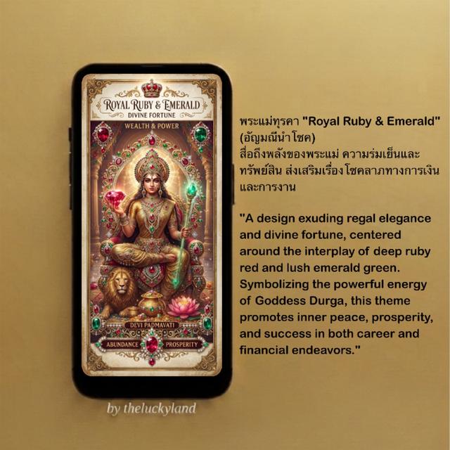 พระแม่ทุรคา Durga วอลเปเปอร์มือถือ วอลเปเปอร์มงคล วอลเปเปอร์สายมู ลูกรักสิ่งศักดิ์สิทธิ์ จอสวยรวยโชค Lucky Mobile Phone Wallpaper รูปที่ 4