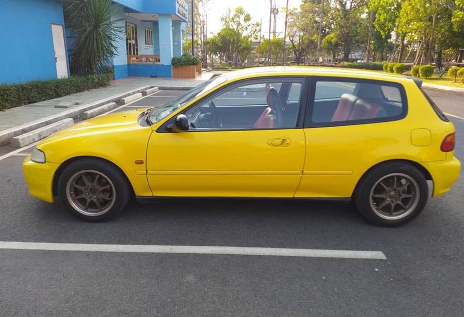 Honda Civic สีเหลือง ปี 1995 มือ 2 2