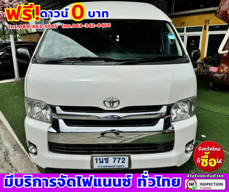 ปี2019 Toyota Hiace 2.7 COMMUTER 🚩เกียร์ธรรมดา 1