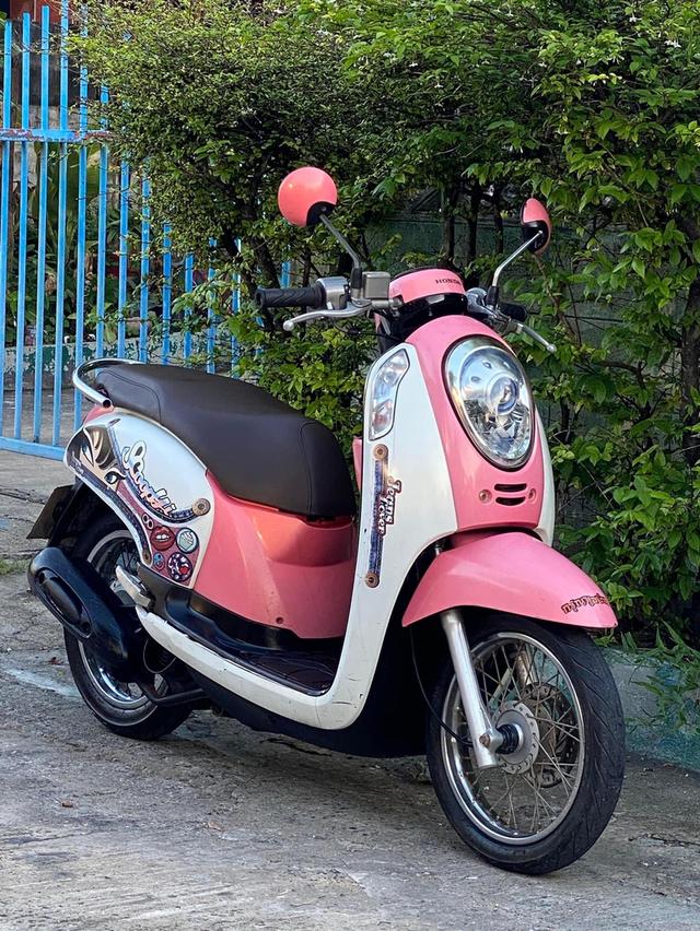 ขาย Honda Scoopy i สีชมพูขาว 5