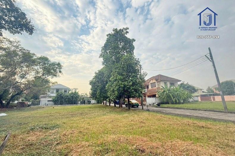 ขายที่ดินถมแล้ว 288 ตารางวา หมู่บ้านเอกบุรี รามอินทรา 103/2 ใกล้รถไฟฟ้า สายสีชมพู 3