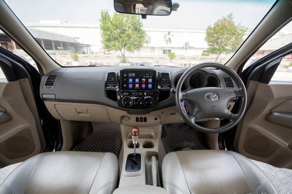 Toyota Vigo 2.7 G เบนซิน+แก๊สแคปออโต้ น้ำมัน +แก๊ส ประหยัดขับง่าย ราคาถูก รถไม่เคยชนหนัก ไ 5