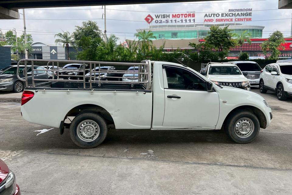 MITSUBISHI TRITON SINGLE CAB 2.4 CNG MT ปี 2014 (ถอดแก๊สแล้ว) รถกระบะหัวเดี่ยว 4