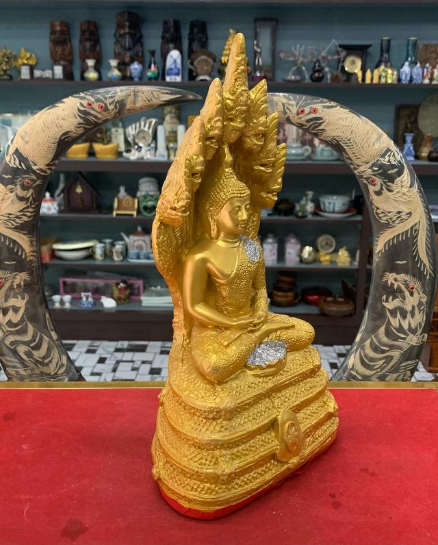 พระนาคปรก เนื้อปูน 2