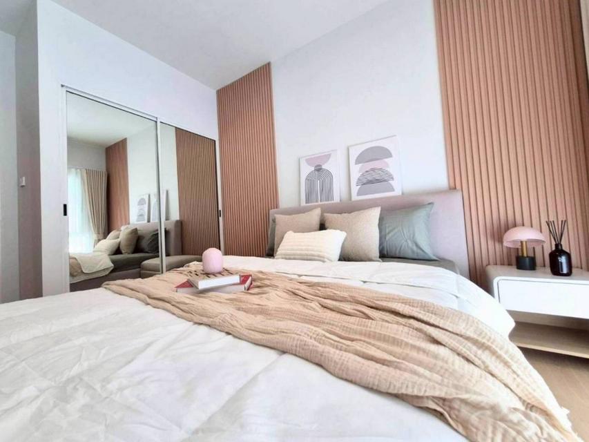 คอนโด เอ สเปซ สุขุมวิท 77 ใกล้ MRT ศรีนุช 45.68 ตารางเมตร 1 นอน ชั้น1 วิวสระส่วนตัว ตึกF ตกแต่งครบ 1