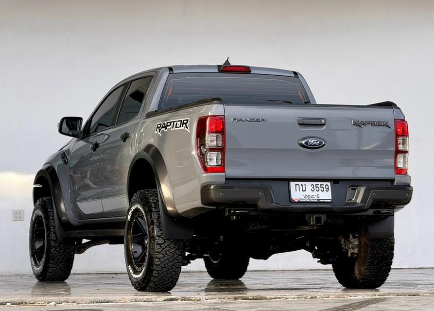 FORD RANGER, 2.0 RAPTOR BI-TURBO 4WD ปี 2018 โฉม DOUBLE CAB สีเทา เกียร์ออโต้ รูปย่อยที่ 4