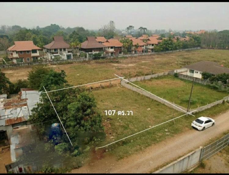 ขายที่ดินเปล่า 107 ตร.ว. 1.6 ล้านบาท พิกัด หนองควาย หางดง เชียงใหม่ 6