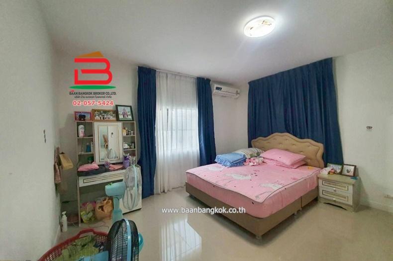  บ้านเดี่ยว หมู่บ้าน บุรีรมย์ คลอง 4 เนื้อที่ 63 ตรว. ใกล้รร.บีคอนเฮาส์ แย้มสอาดรังสิต ถนนไสวประชาราษฎร์ ตำบลลาดสวาย อำเภอลำลูกกา จังหวัดปทุมธานี 9