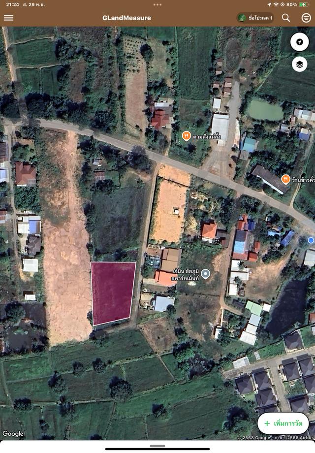 ขายที่ดินติด ในเมืองชัยภูมิ 1