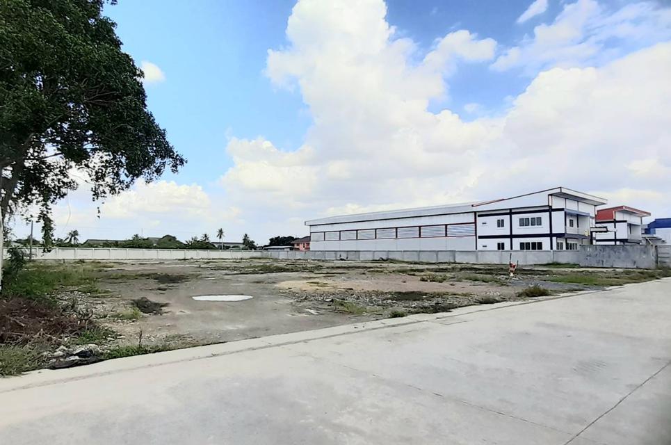 ขายที่ดินสร้างโรงงาน โกดัง คลังสินค้า warehouse 2-3-40 ไร่ ถมแล้ว สมุทรสาคร รับสร้างโรงงาน ถ.พันธุวงศ์ ซ.คลองมะเดื่อ 17 3