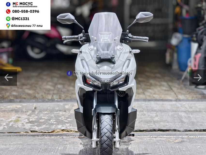 Adv 160i 2023 วิ่ง10000โลแท้ สีเทาแลมโบสวยๆ รถบ้านแท้มือเดียวกุญแจบุคเซอวิสครบ เล่มเขียวชุดโอนครบ No1544