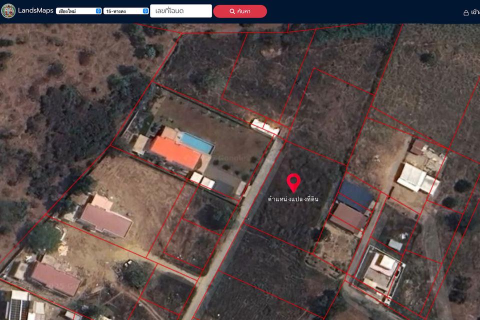 ขายที่ดิน พร้อมปลูกสร้าง ย่านที่อยู่อาศัยคุณภาพ อำเภอหางดง, เชียงใหม่ 3