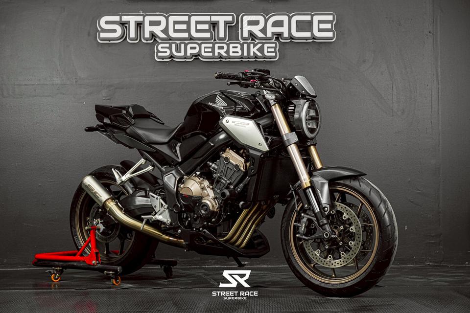 🔥 cb650r ปี 2018 สีดำ | ไมล์น้อย ของแต่งจัดเต็ม 🔥