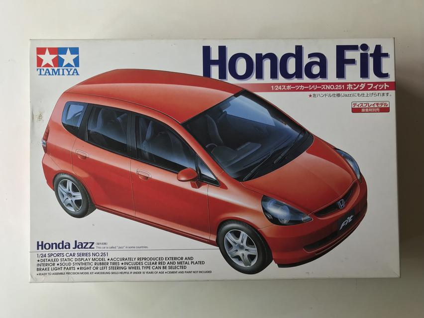 HONDA FIT พลาสติกโมเดลโมเดล รถยนต์ TAMIYA