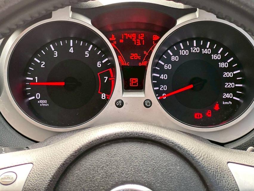 รหัสรถ QT9343 Nissan Juke 1.6 V รุ่น Top  เกียร์ Auto สีเทา ปี2014 15