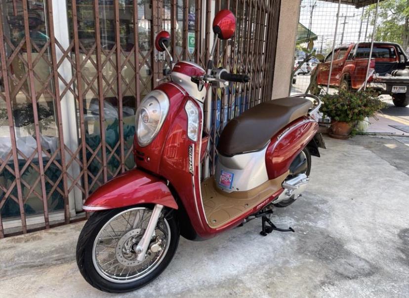 ขาย Honda Scoopy สีแดง รถสวยสภาพดี 2