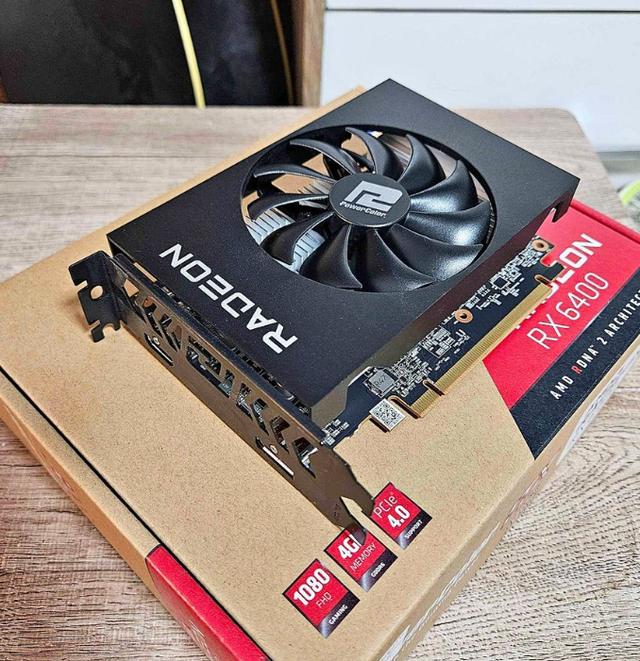 การ์ดจอ POWER COLOR AMD RADEON RX 6400