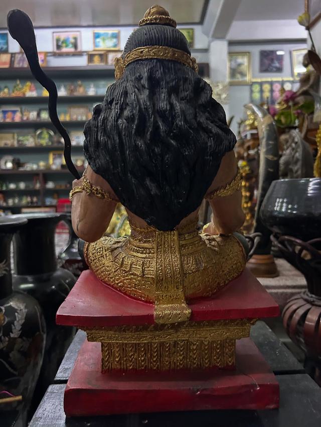 รูปปั้นพระยายมราชองค์ใหญ่ เนื้อเรซินเก่า ปลุกเสกแล้ว(คำกนิตามภาพ) 5