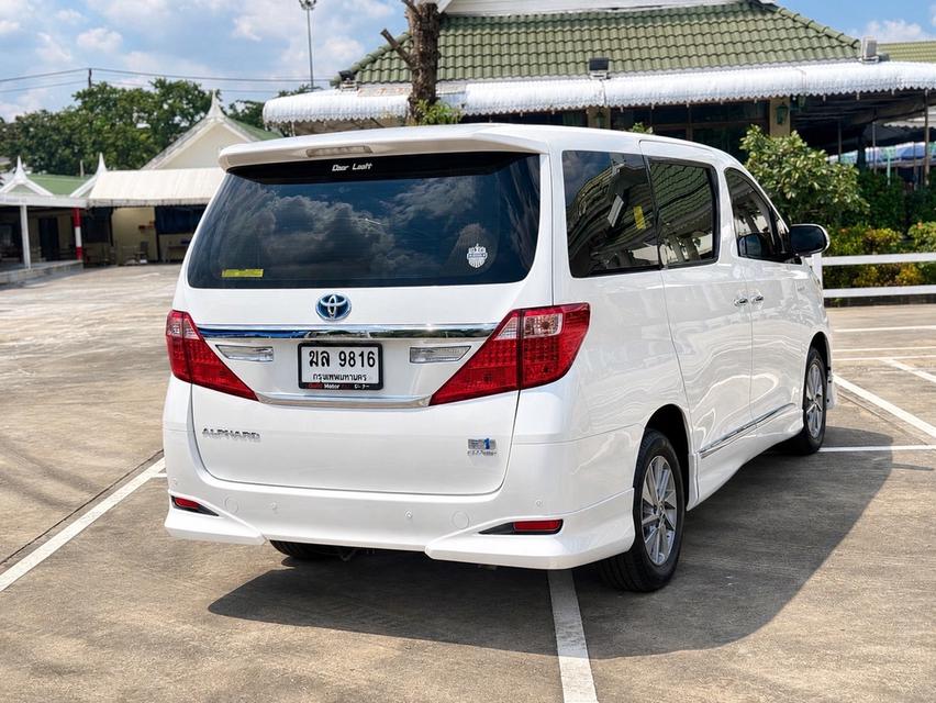 (แจ้งรหัสรถ SG9816) Toyota Alphard  Hybrid ปี2012 ตัว TOP รูปที่ 4