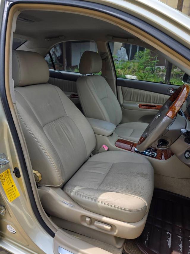 Toyota Camry 2.4 Q สีทอง ปี 2005 ไมล์ 170,000กม. 8