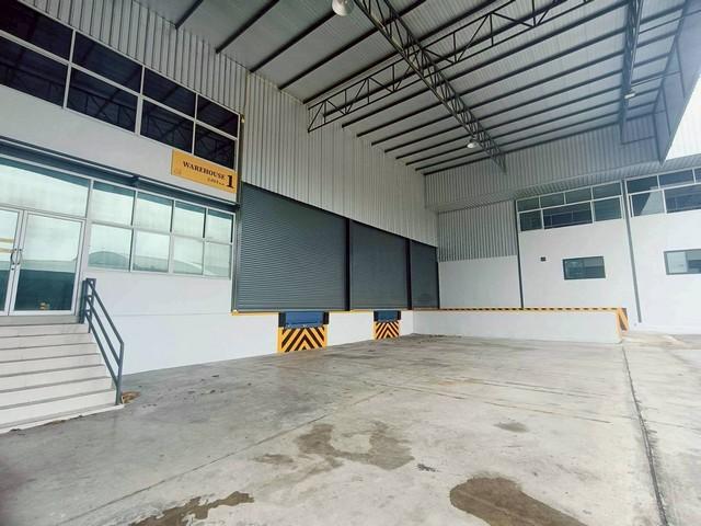 ให้เช่าโกดังบางละมุงชลบุรี 2,013 ตรม ผังส้ม โกดังสวย สะอาด ใหม่ด้านหน้า ติดถนน