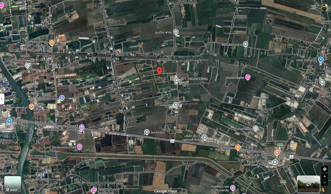 ด่วน ประกาศขายที่ดินเปล่าทำเลดี (ถมแล้ว) ราคาถูก 128 ตารางวา โฉนดที่ดินเลขที่ 45082 ตำบล บางเลน อำเภอ บางเลน จังหวัด นครปฐม 3