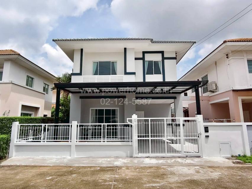 หมู่บ้านแลนซีโอ วงแหวน-รามอินทรา ถนนเลียบคลองสอง แขวงบางชัน เขตคลองสามวา กรุงเทพมหานคร  1