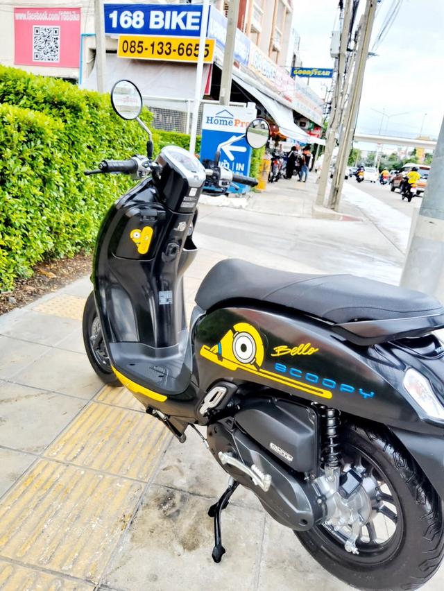 Honda Scoopy LED CLUB12 Minions Edition ปี2024 สภาพเกรดA 2475 km เอกสารพร้อมโอน 4