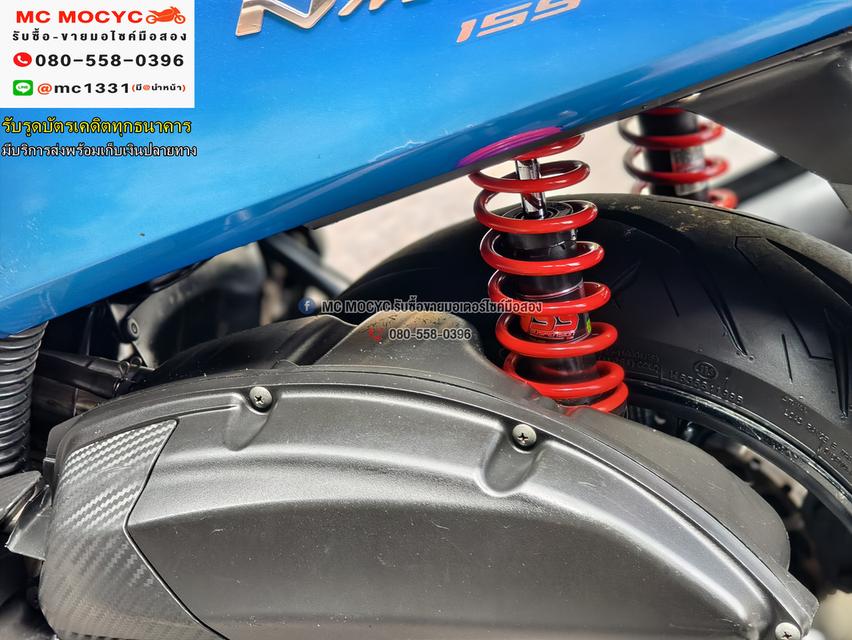 Nmax 2020 เครื่องเดิมเสียงเงียบ ใช้งานได้ปกติ มีเล่มเขียวชุดโอนให้ครบ NO1208  6