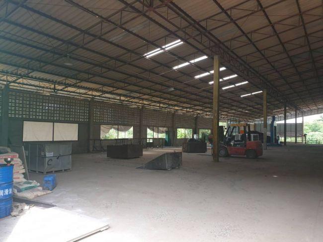 #ให้เช่าโกดังโรงงานหนองขามศรีราชา ขนาด 4 ไร่  พื้นที่อาคาร 1600 ตรม. พร้อมสำนักงาน /ห้องพักคนงาน 2