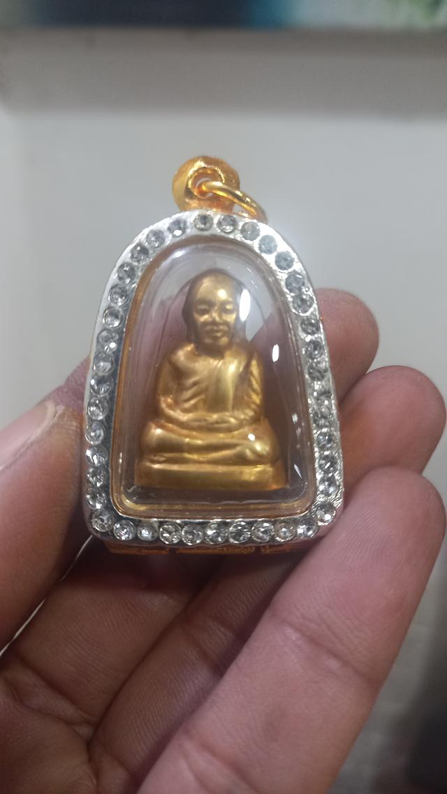 หลวงพ่อเงินคอแอลปี15วัดบางคลานโค๊ต14/15สวยๆไม่ผ่านการใช้พร้อมกรอบ รูปที่ 18