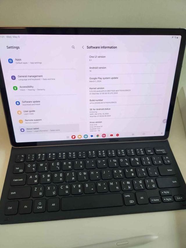 ขาย Samsung Galaxy Tab S9 ศูนย์ไทย สภาพใหม่เอี่ยม อุปกรณ์ครบยกกล่อง 4