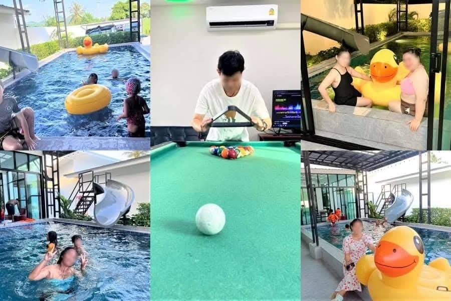 Pool villa for rent 9