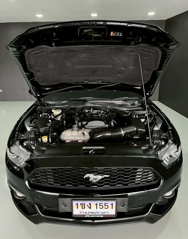 Ford Mustang 2.3 EcoBoost Coupe เลขไมล์เพียง 66,xxx Km. สีดำดุดัน ปี 2016 17